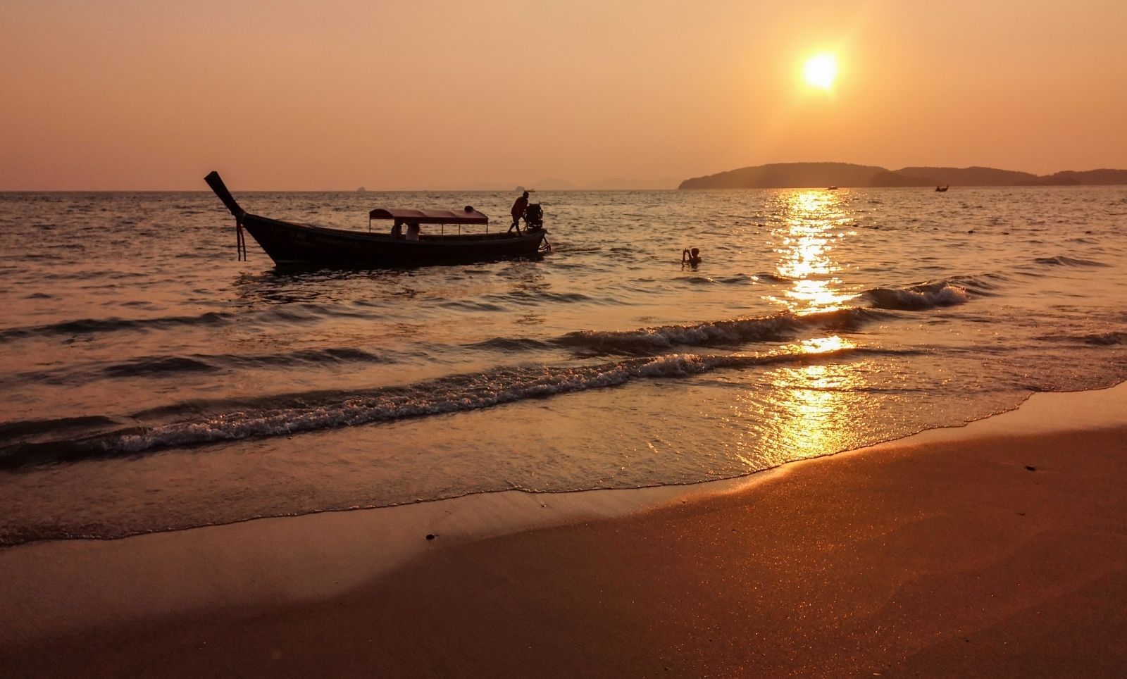 Negombo coastal sunset field