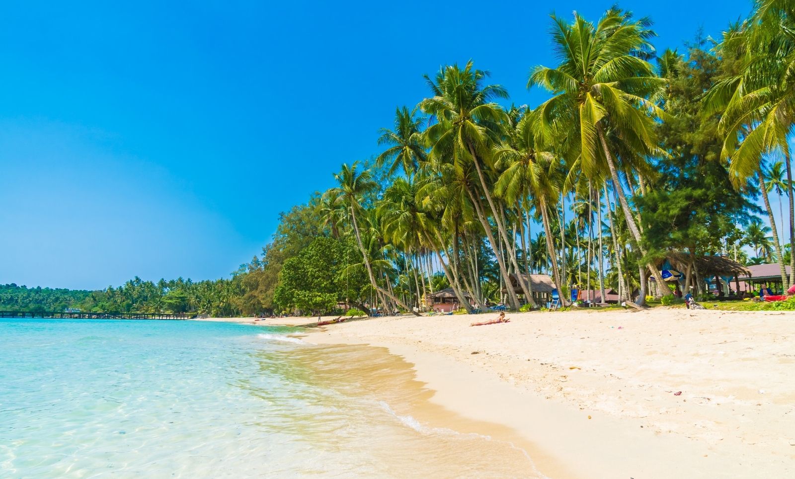 South beaches and coastline